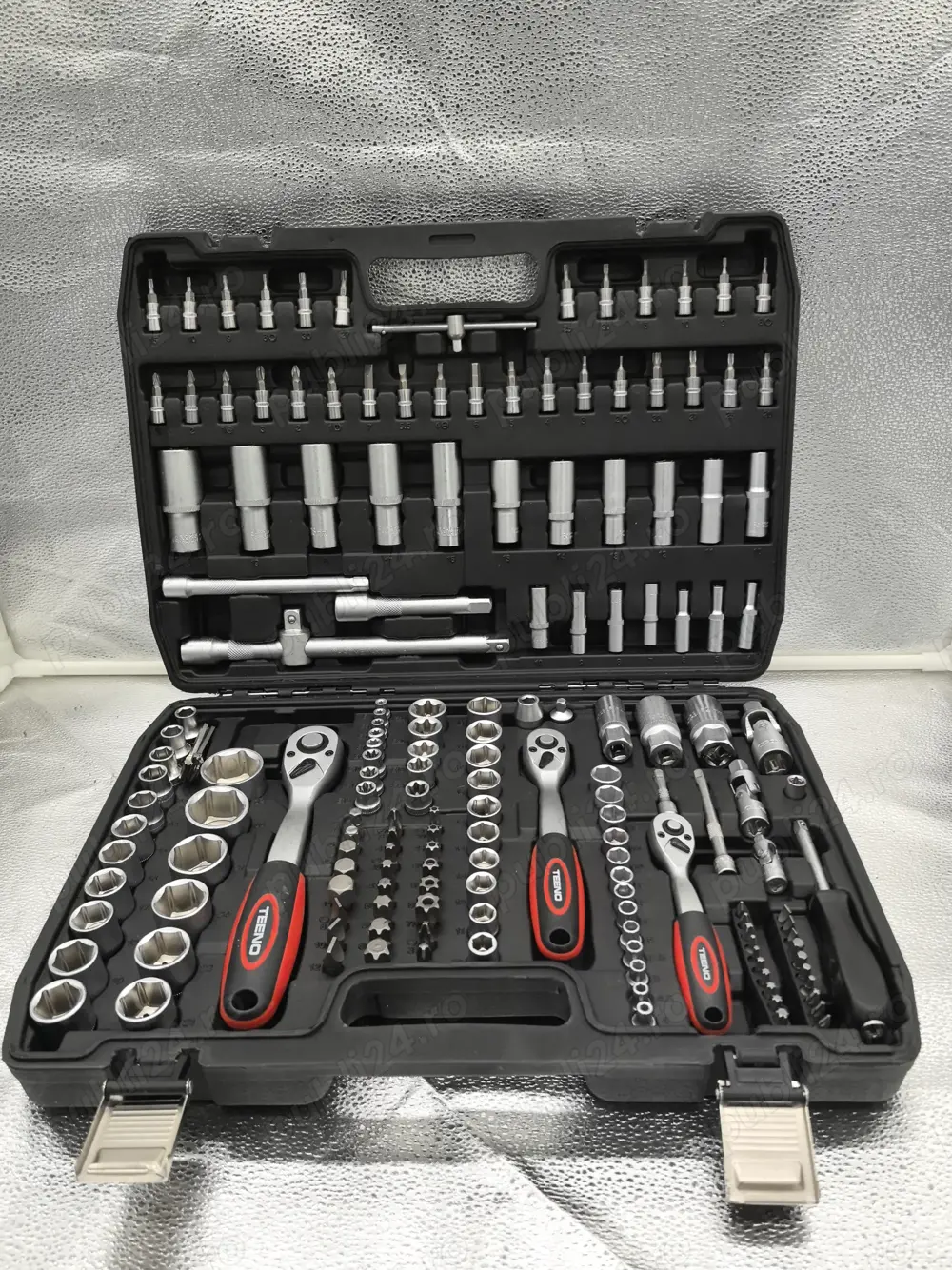 Trusa chei tubulare profesionala, 172 piese – completa