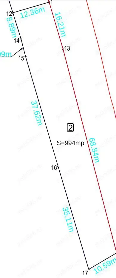 Teren intravilan Luna de Sus