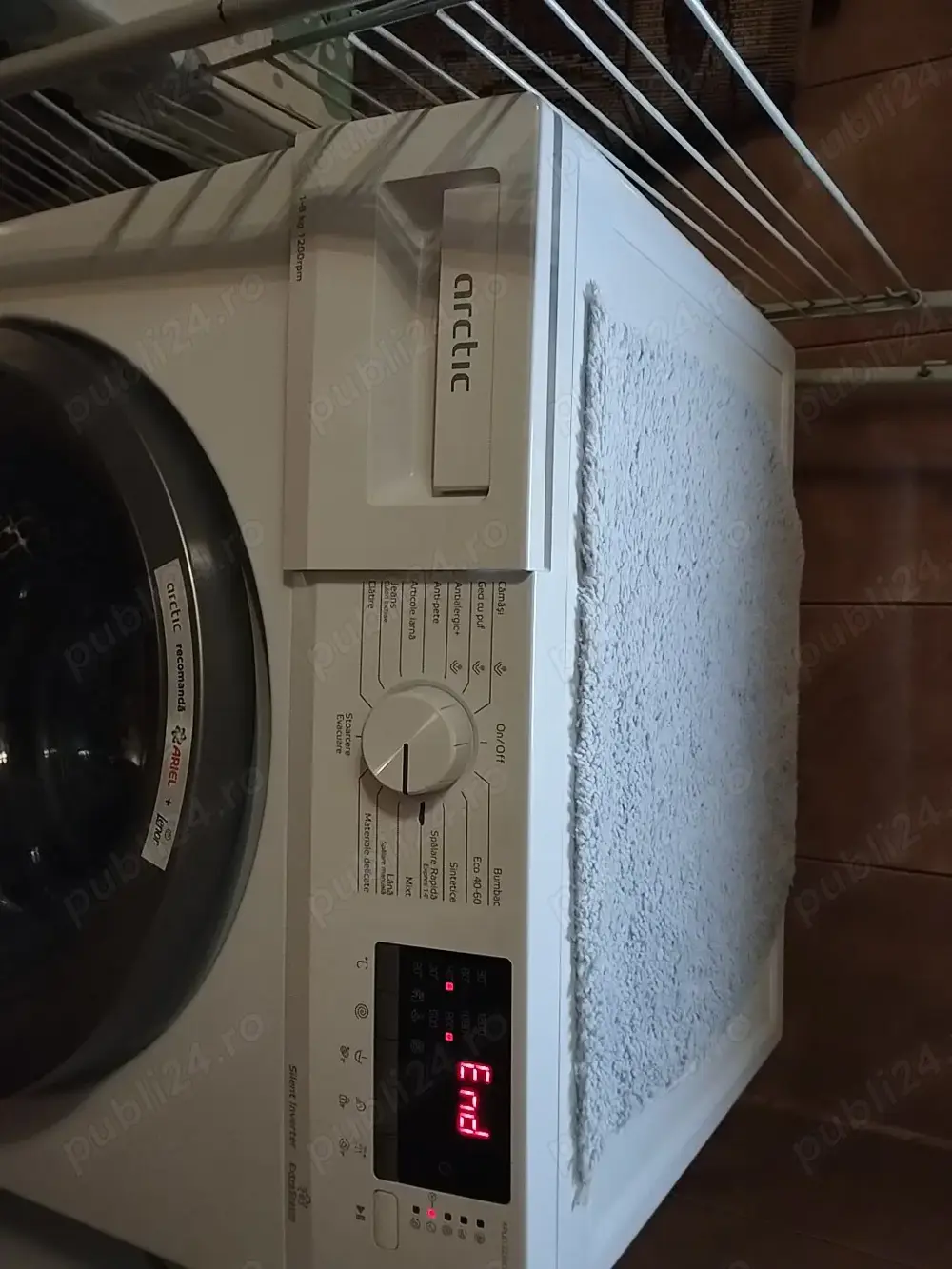 Vând mașină de spălat Arctic,puțin utilizată 