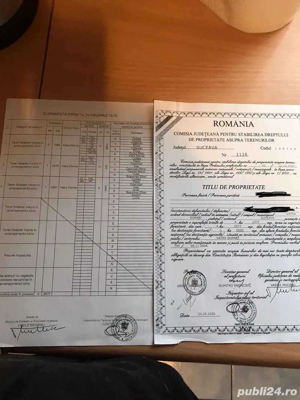 vand teren extravilan