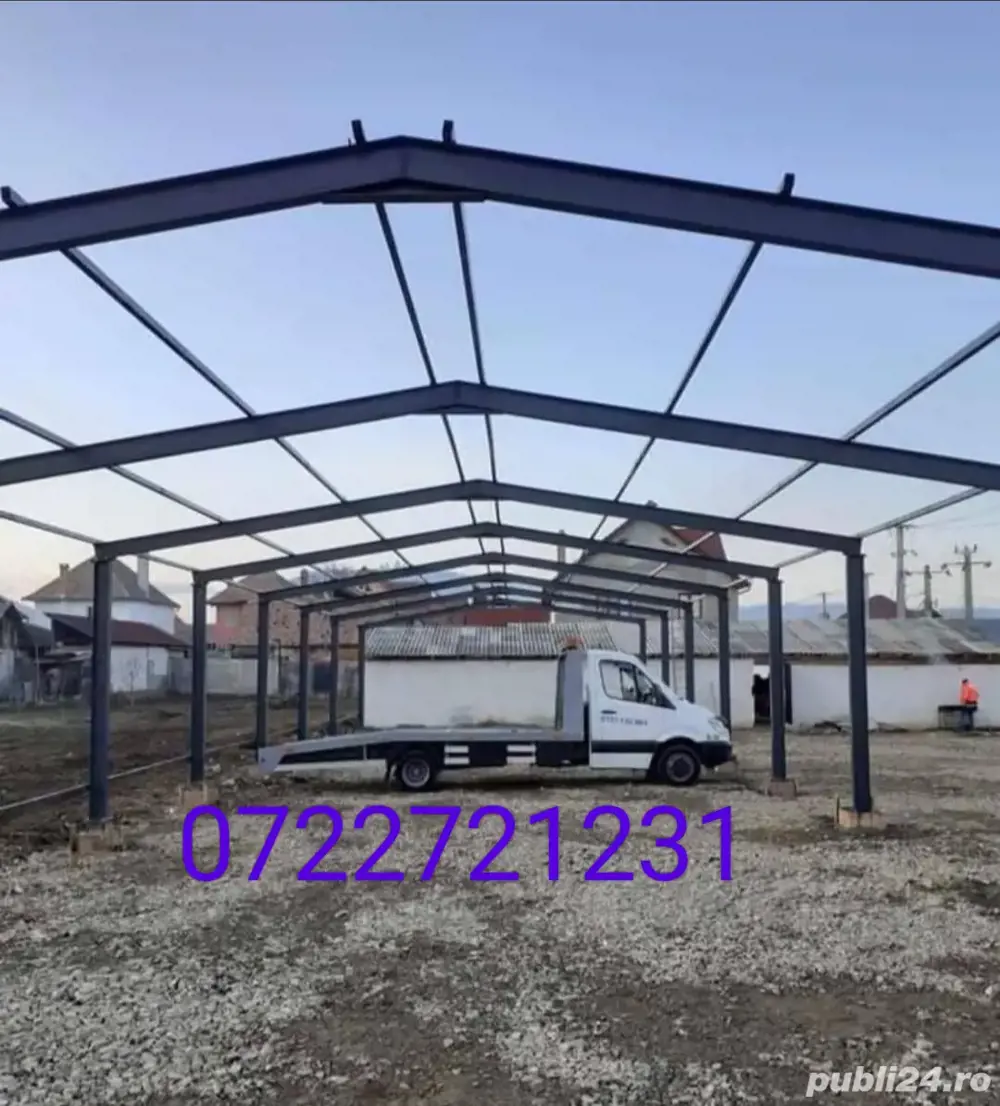 vând hală metalică 