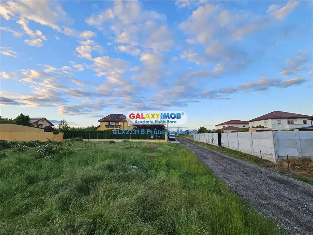 Teren intravilan 680 m situat in comuna Cornetu pe Strada Aeroportului