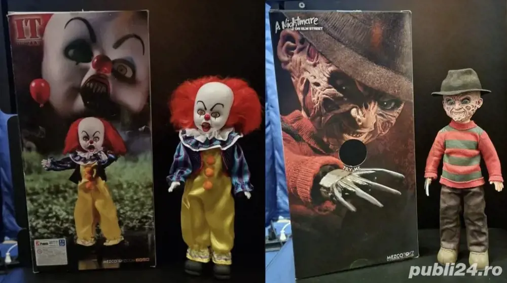 Freddy Krueger si Pennywise Living Dead Dolls