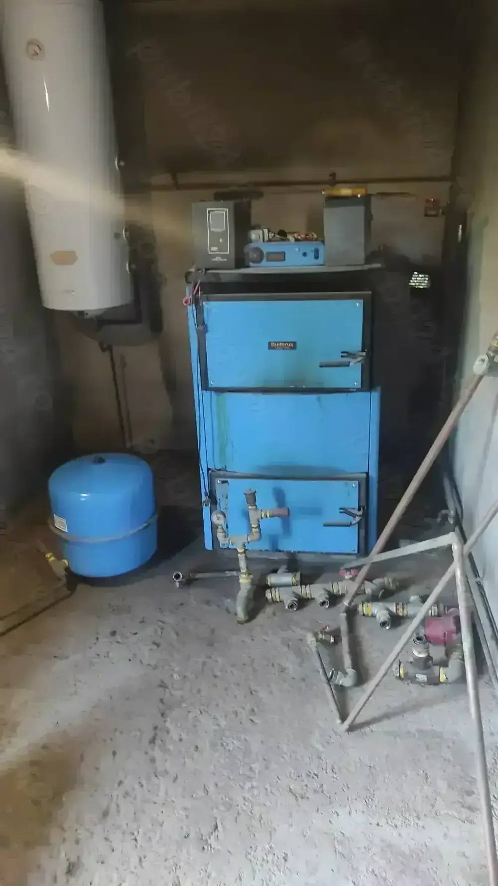 Centrala pe lemne Buderus (cu gazeificare)