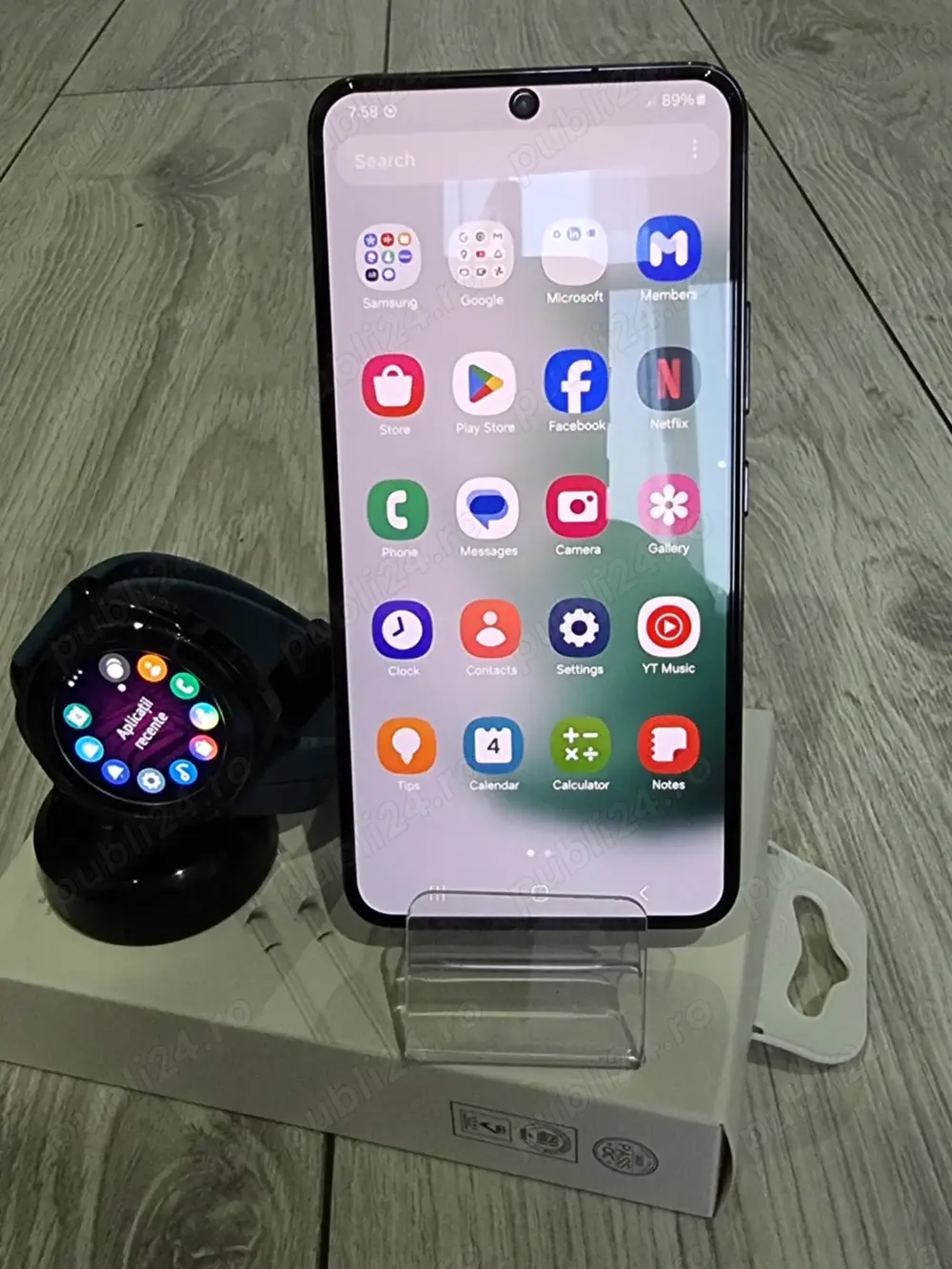 Samsung S22 plus și Gear Sport