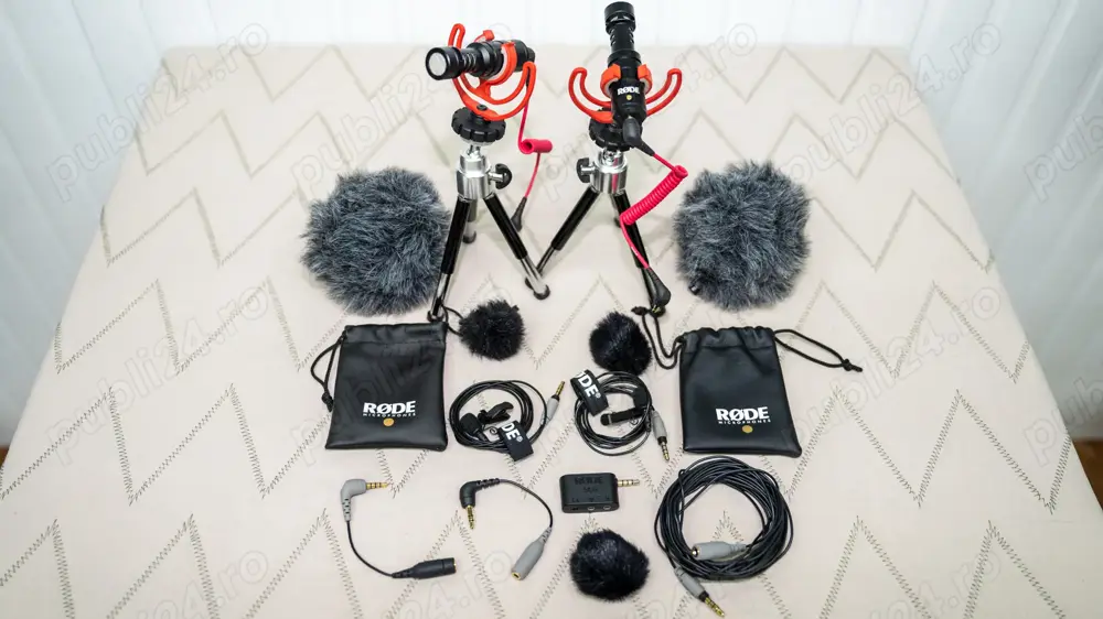 Microfon   Lavaliera Rode + Accesorii + Cadou 