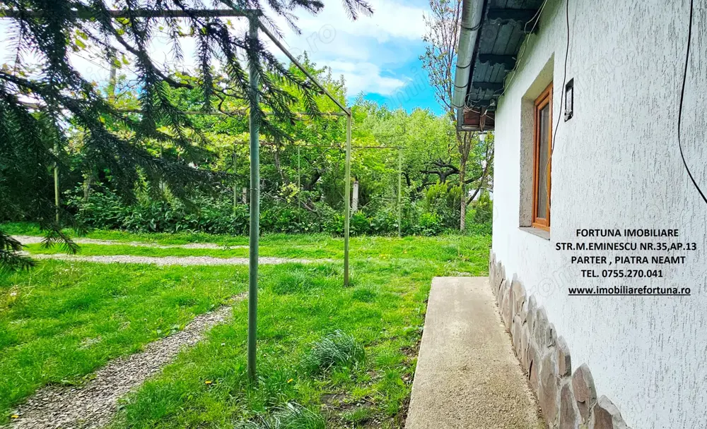 Casa la pret de apartament si teren 2358 mp, com.Girov