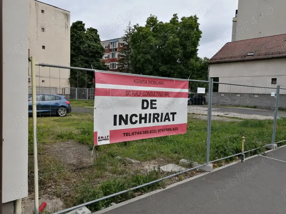 De inchiriat teren intravilan 750 mp, pe Bulevardul Cetății, în Timișoara, ideal comerț sau horeca