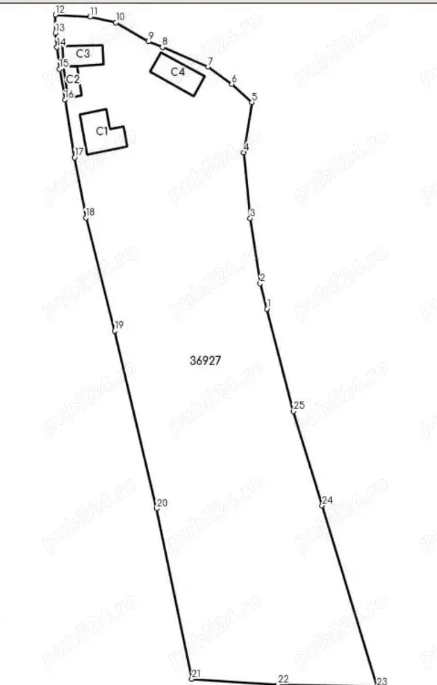 Vanzare teren intravilan Costesti Valcea Vanzare teren intravilan Costesti Valcea
