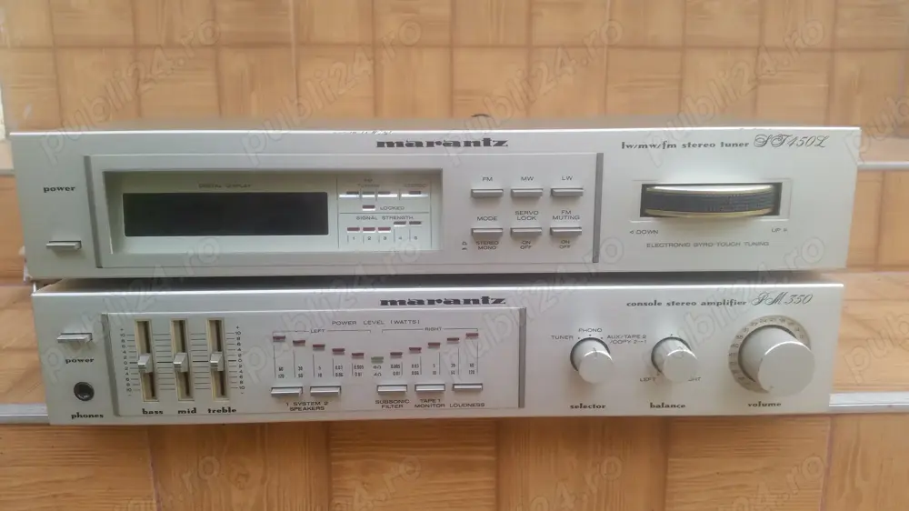 Marantz PM-350, ST-450, Japan
