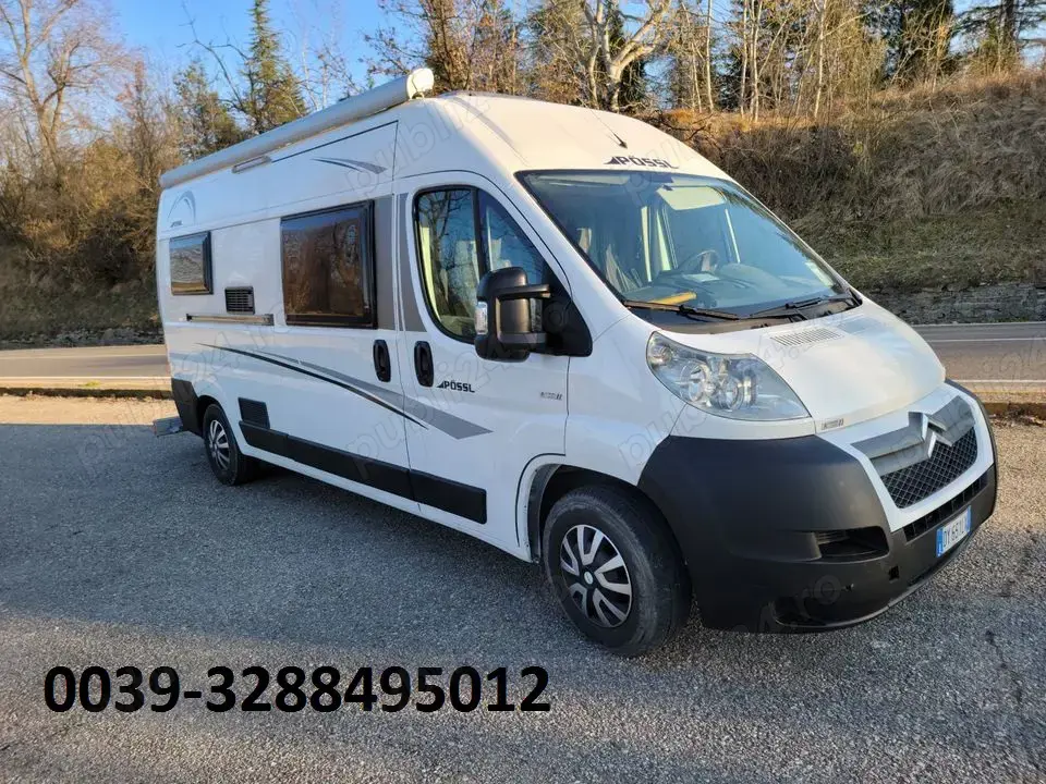 Autorulote (camper) Van Possl 2 win lucuri 2+1 dormit 2009 70000km  3000cc 194 cai citroen jumper