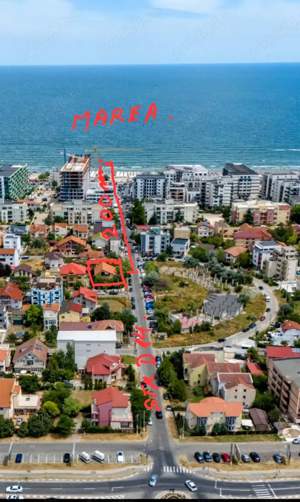 Vilă-Mamaia Nord ,langă plajă.11 camere, rezidențial, pensiune.