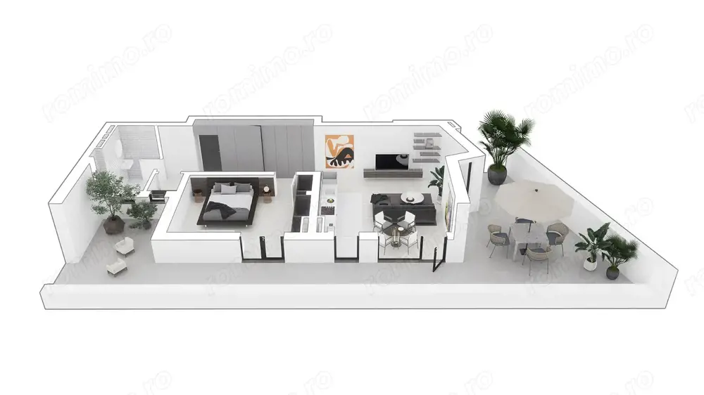 Apartament NOU 2 camere  Tip PENTHOUSE - zona Mehala