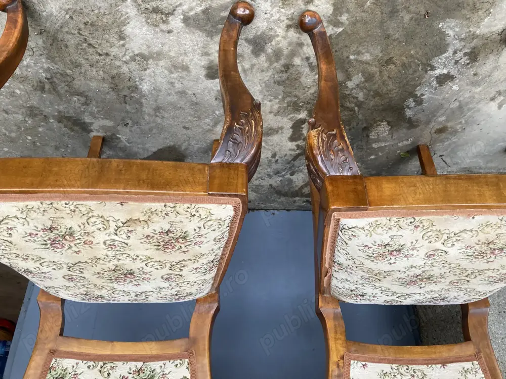 Scaune lemn masiv- stil Chippendale