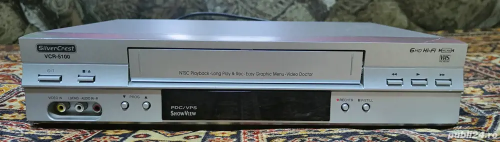 videorecorder Silvercrest vcr 5100 impecabil 