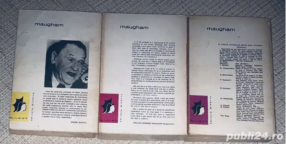Robie, de Maugham 3 volume