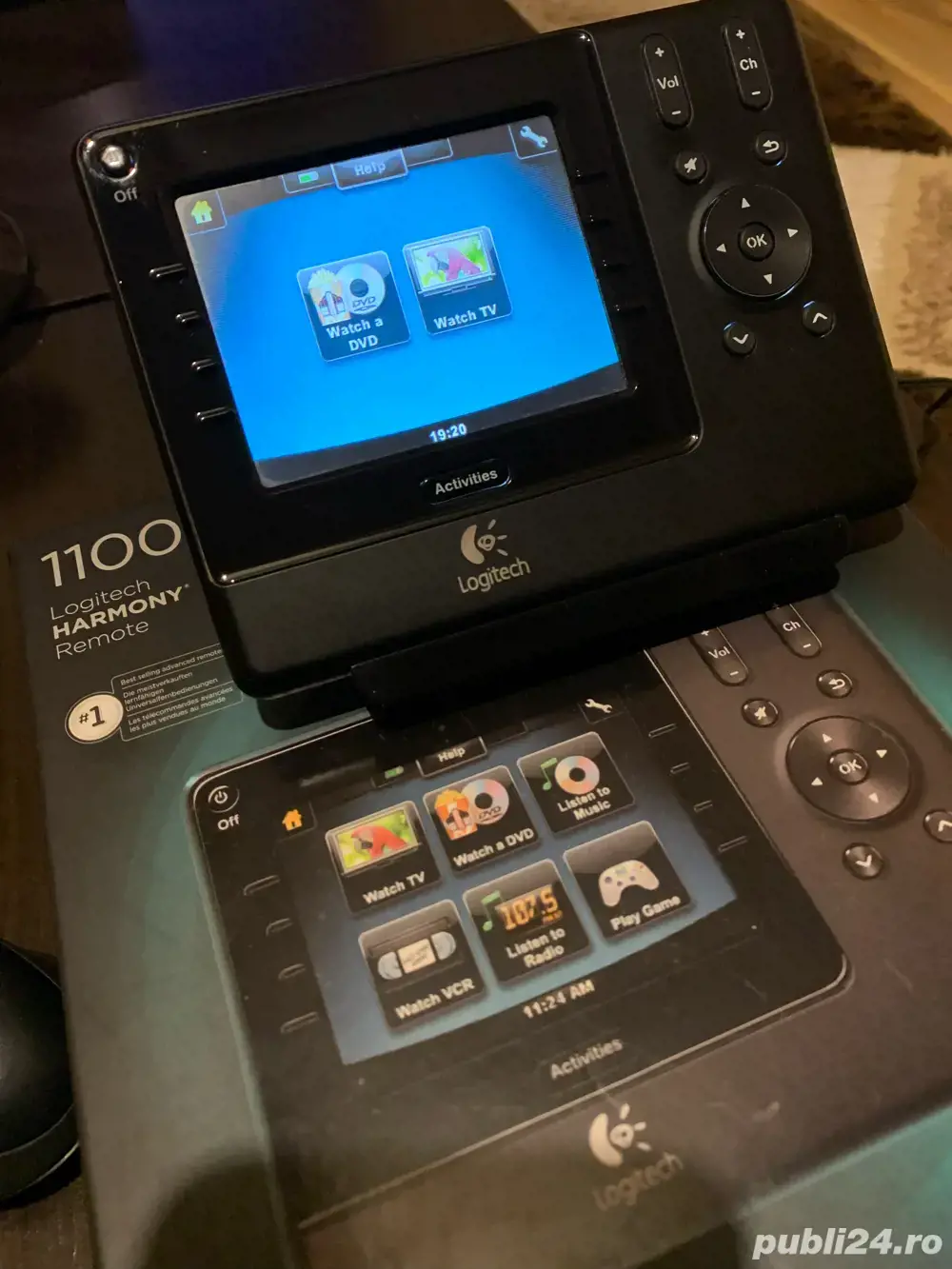 Logitech HARMONY 1100 Telecomanda SMART Universală La Cutie ca NOUĂ 