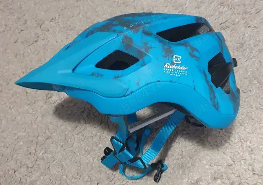 Cască MTB RockRider ST500 Turcoaz Adulți, pret 150 lei.