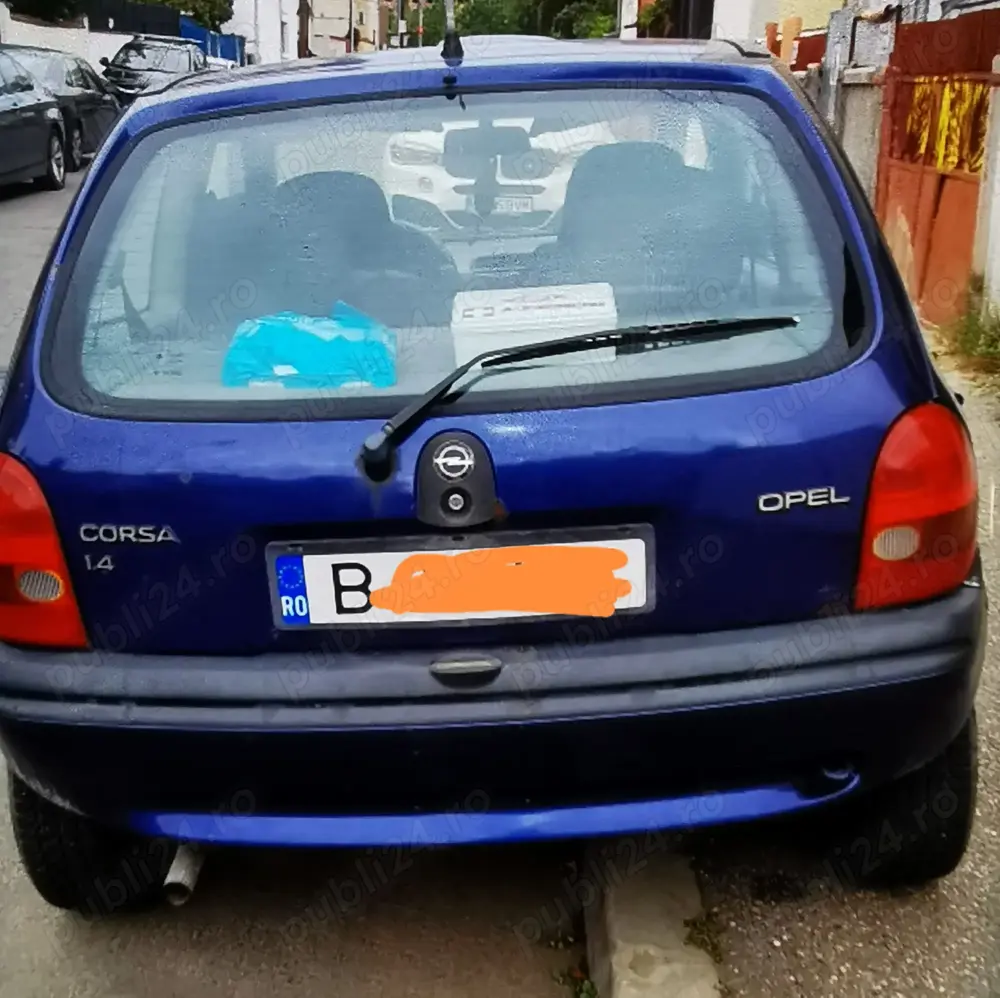 Auto Opel Corsa B ITP, asigurare