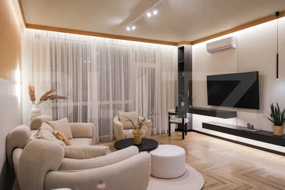 Apartament de lux, de vanzare, cu 2 camere, 56 mp + Parcare Subterana 