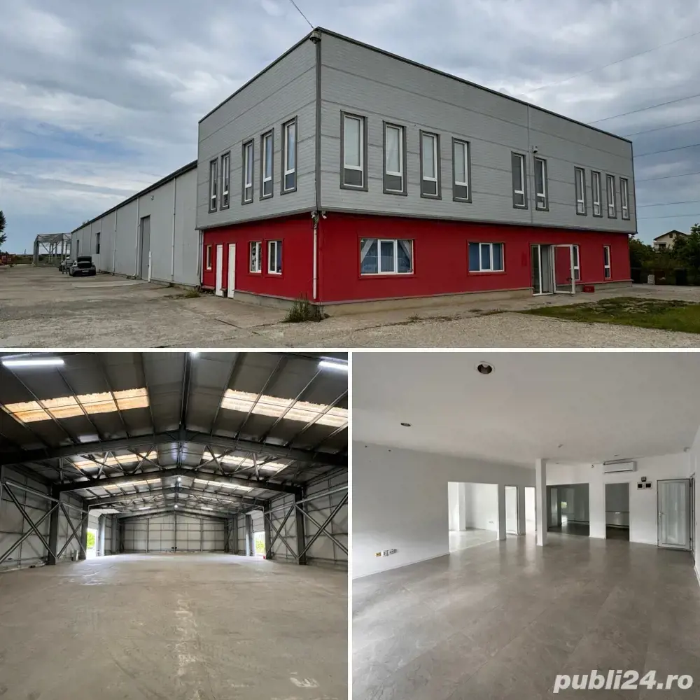 Inchiriez Hala 700mp + 130mp birouri   Manolache - Ilfov   A0-A2-DnCB