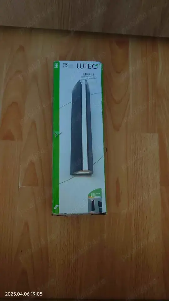 Aplică de perete exterior LED Lutec Leo antracit,(Super Ofertă).