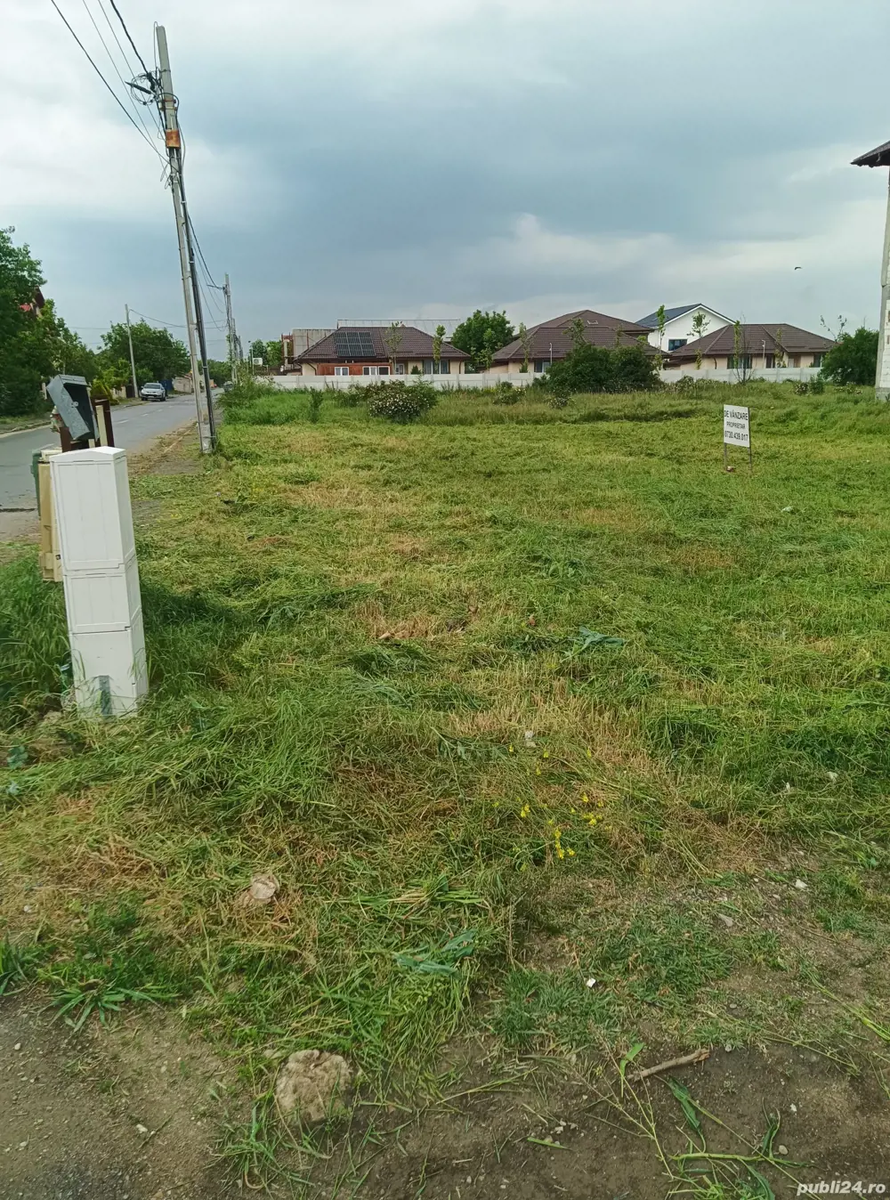 Teren intravilan Cornetu, str. Răsăritului nr. 19, 600 + 70 mp