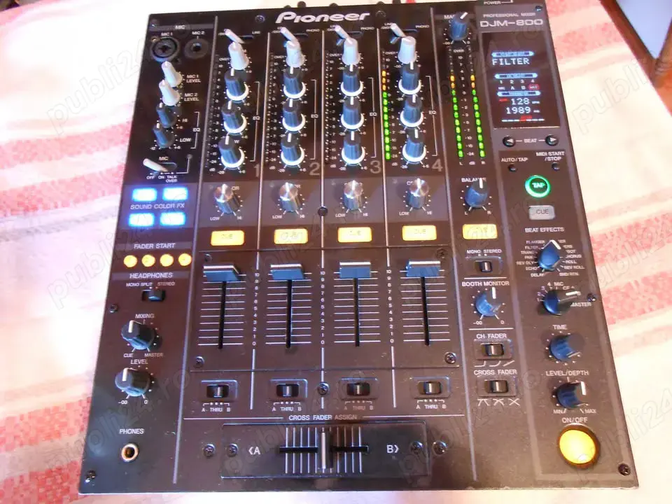 DJM 800 Pioneer ca CDJ,Behringer,Xdj,Reloop,Numark,Omnitronic