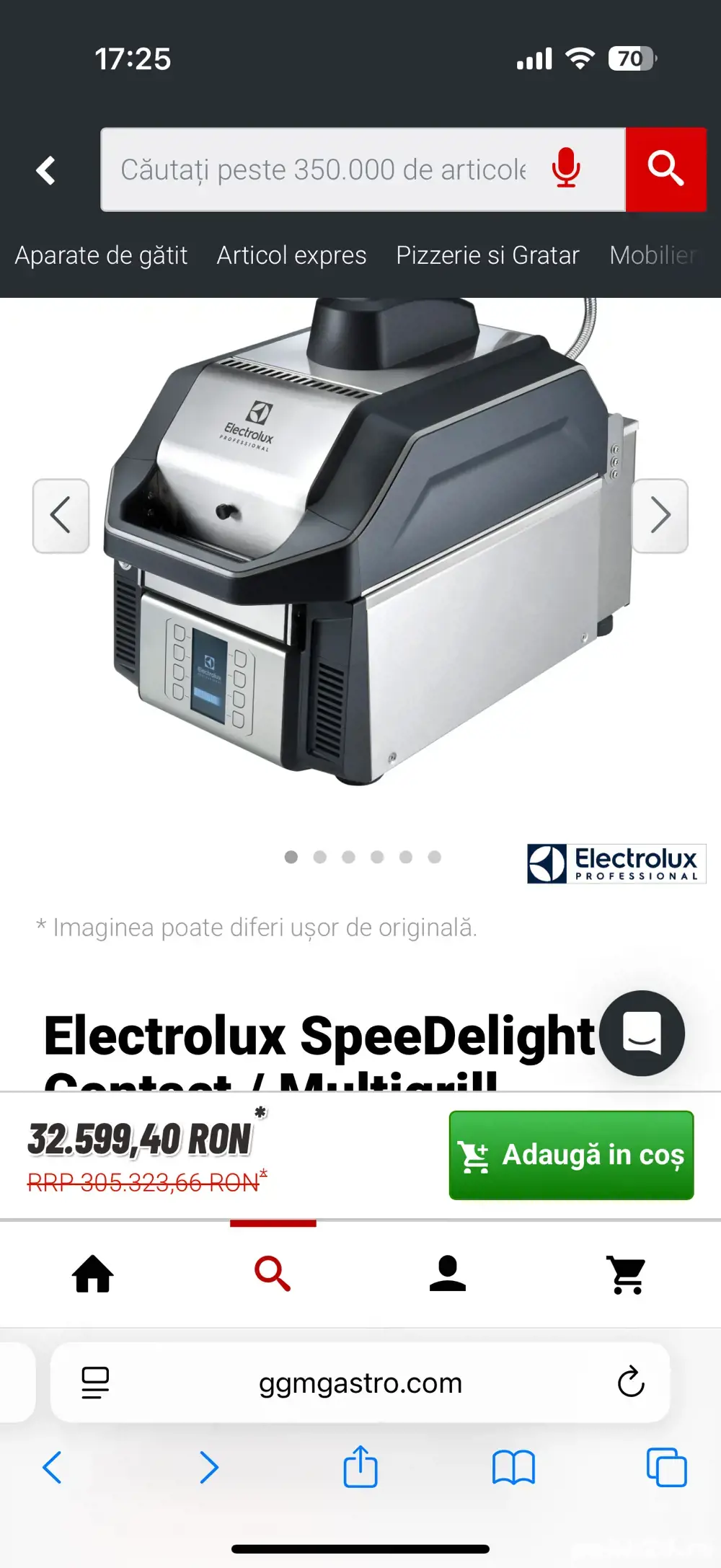 Electrolux speedelight sandwich maker
