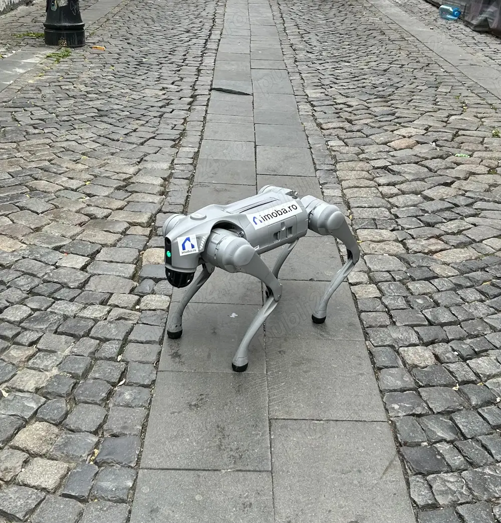 Caine robot pui de rasa digitala