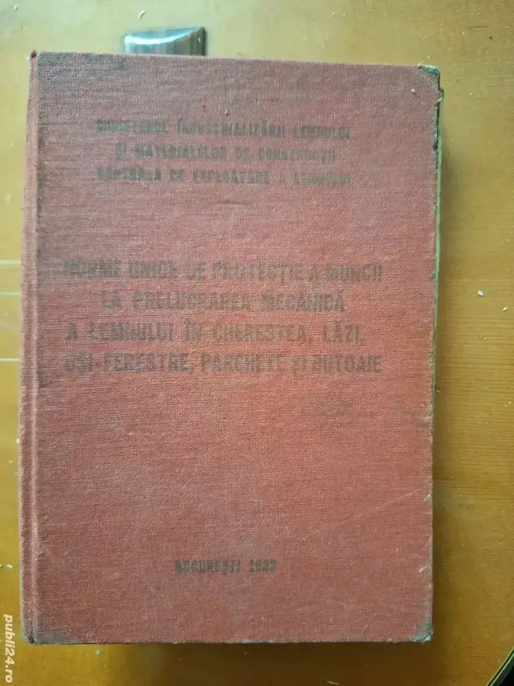 Manual protectia muncii perioada comunista