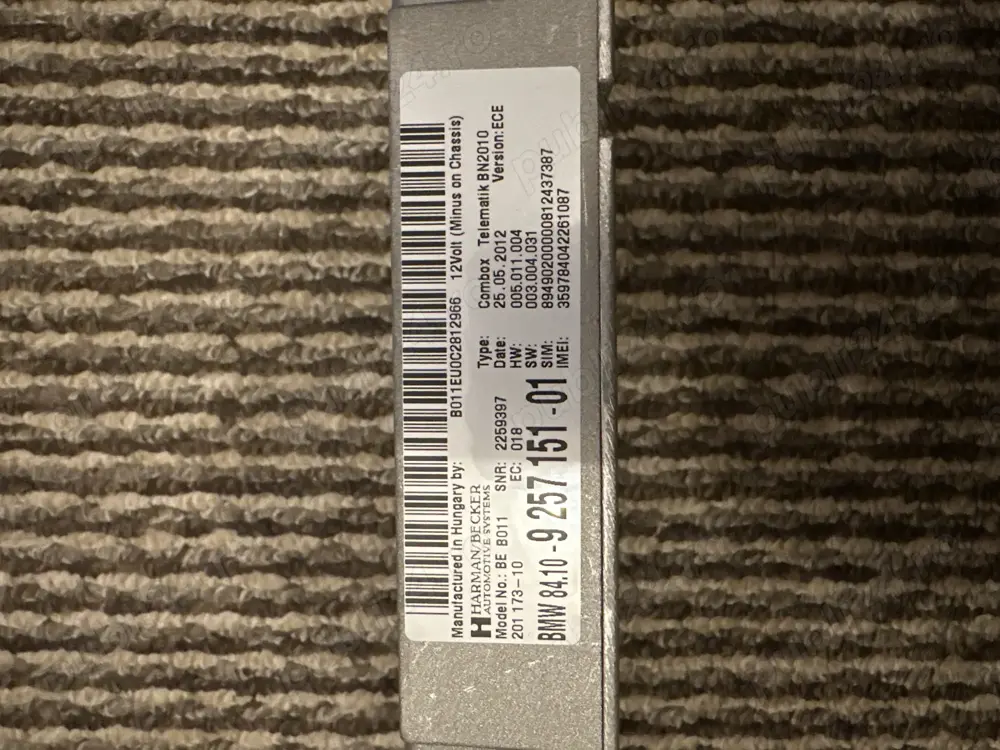 Modul bluetooh bmw combox BN2010 F10/F11/F30/F31