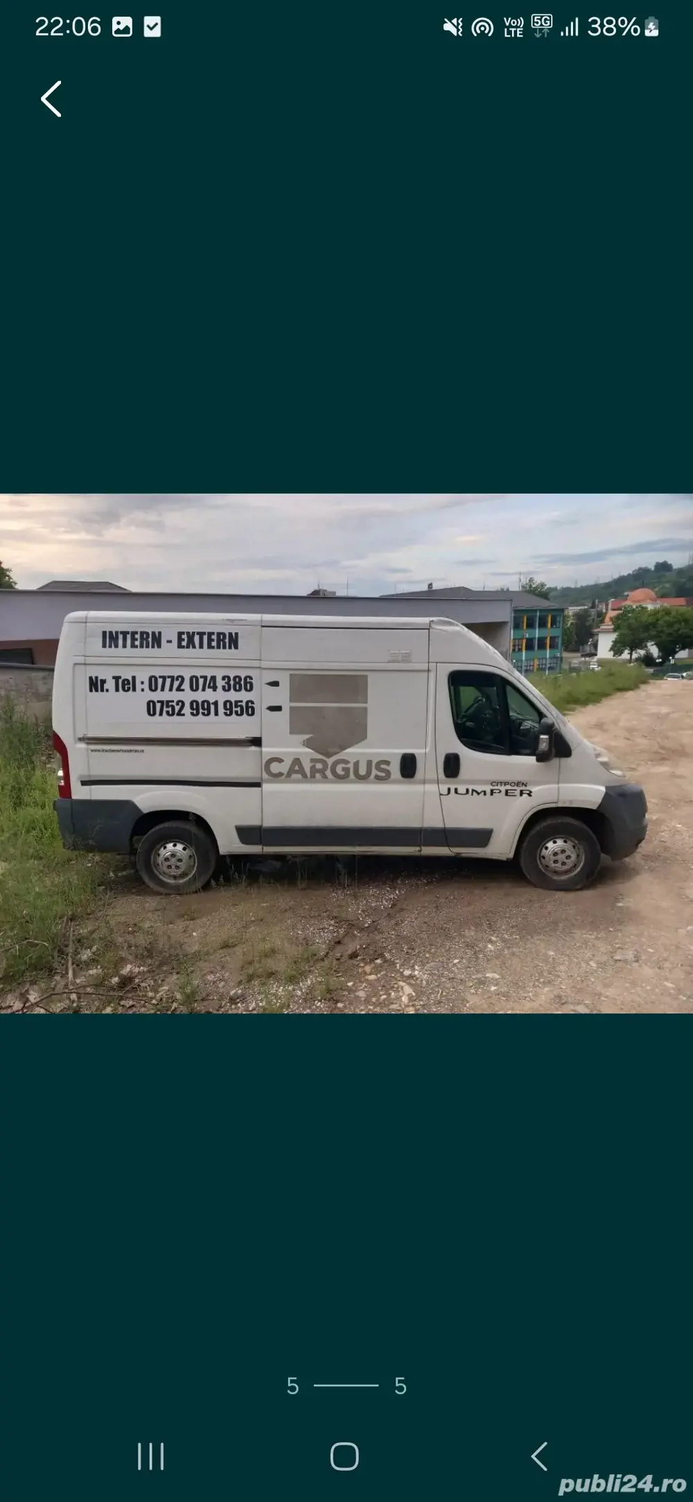 Vind microbuz citroen jumper 2013