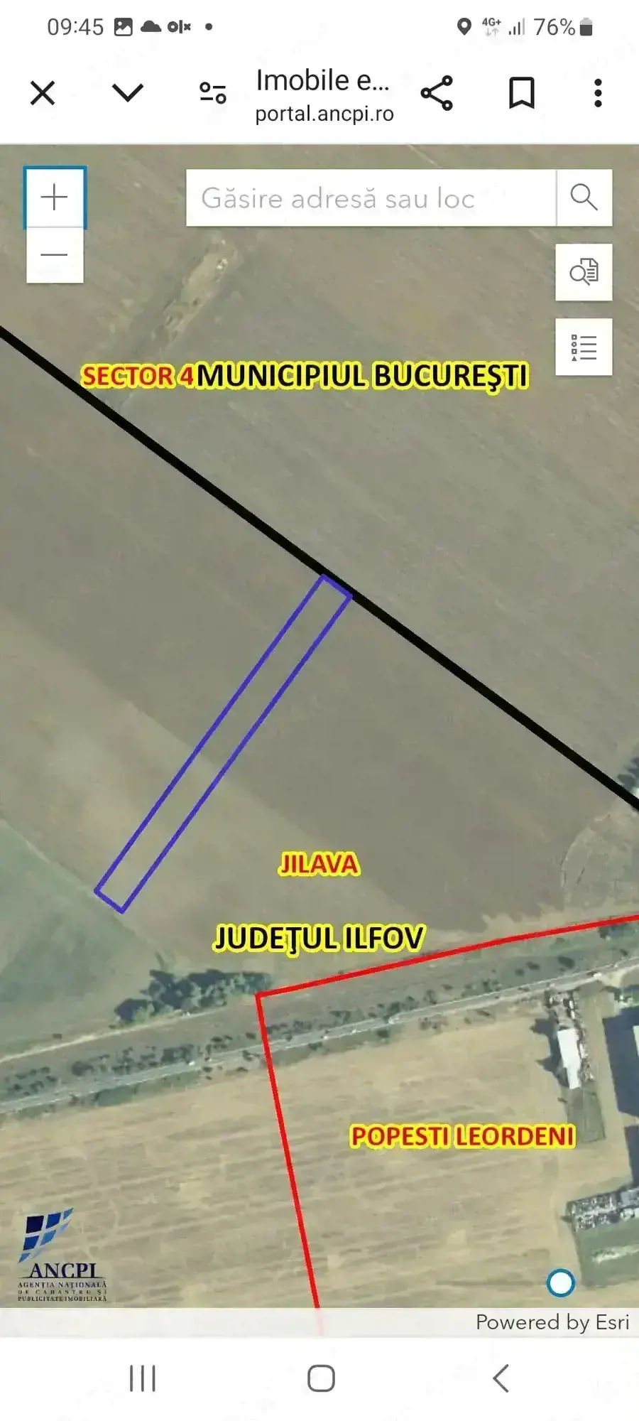 Teren intravilan com. jilava Teren intravilan com. jilava