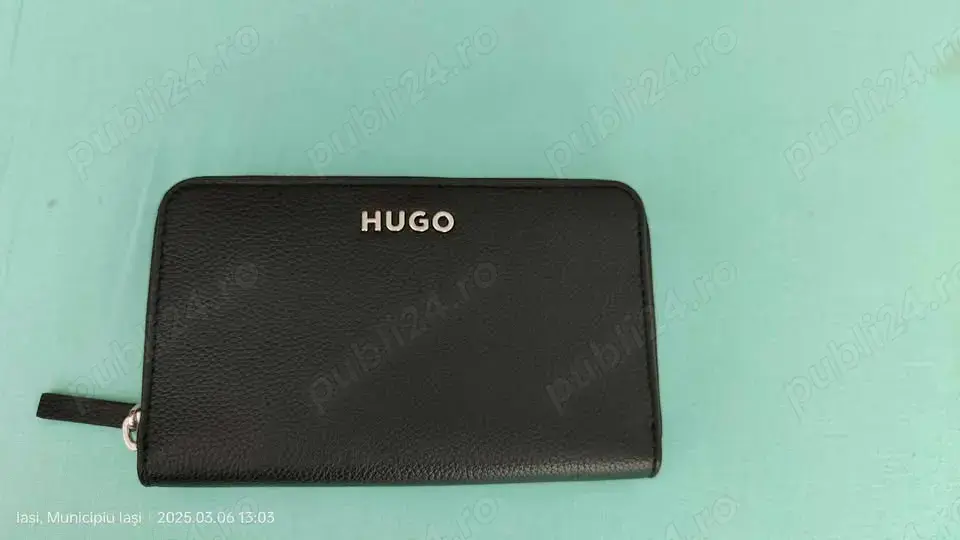 Portofel HUGO BOSS, de Damă Negru,(Super Ofertă)