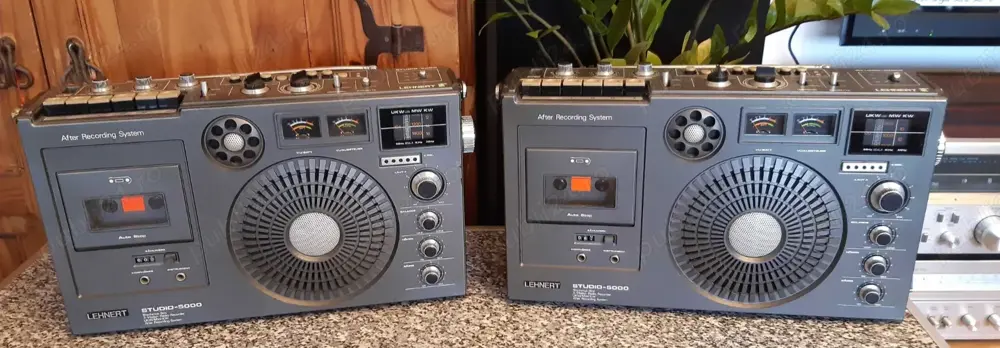 Radio casetofon Lehnert Studio 5000 cu generator ritm