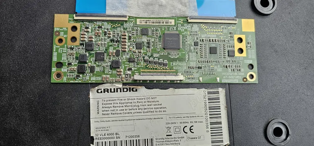 Tcon hv320fhb-n  Grundig 32vle6000bl
