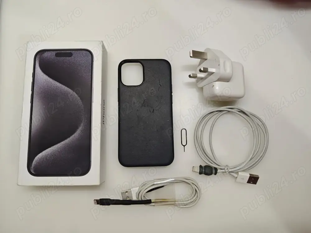 Set accesorii apple cutie husa incarcator