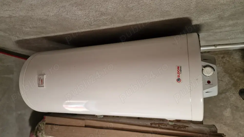 Vand Boier Eldom termoelectric de 112 Litri cu o serpentina, conectare la centrala si electric 