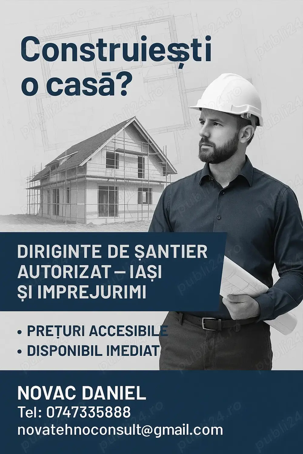 Diriginte de șantier   Iași și împrejurimi