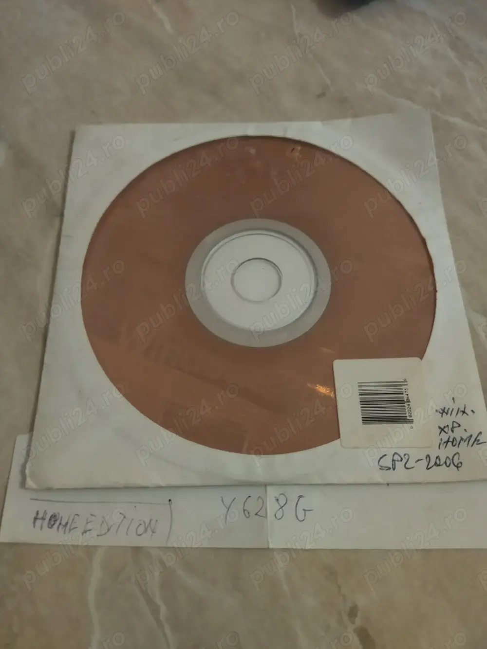 Windows XP home. Sp2 