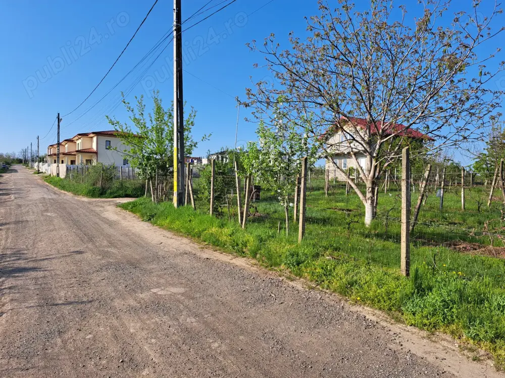 Teren de vânzare 2607 mp   Vișan, com. Bârnova, lângă Ville Toscana