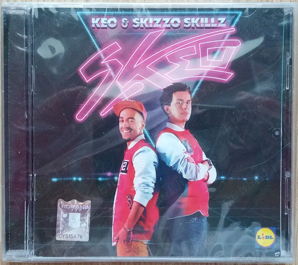 CD muzica Keo & Skizzo Skillz  -  Skeo (2012) Romania LIDL Romania   PS 5040-2 M M sigilat 100 lei