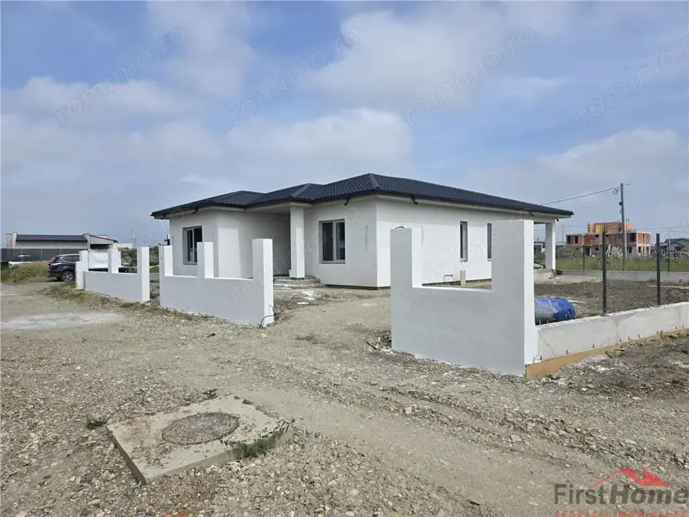 Casa parter in Focsani - Exterior Vest - Carnabel - Pompa de Caldura