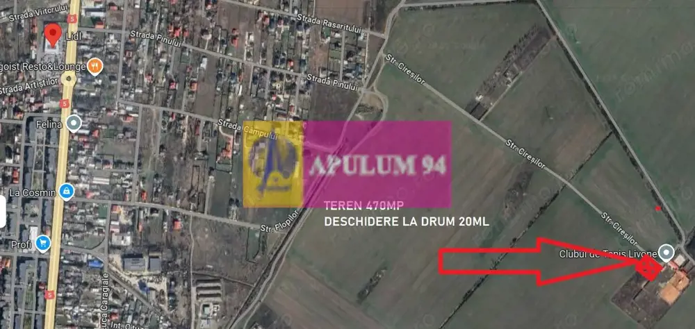 Parcelă aproape de Pădura la 1 Decembrie Ilfov