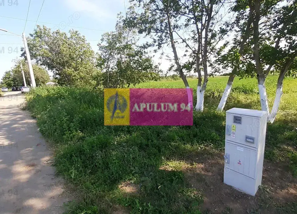 Teren cu utilități pentru dezvoltare proiect