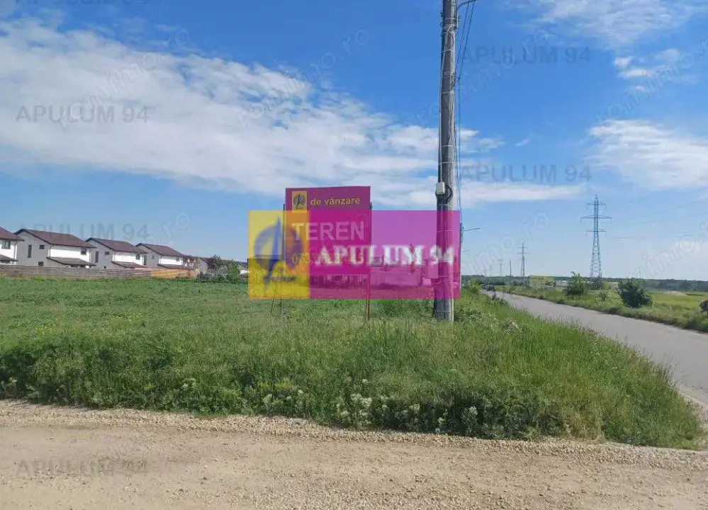 Teren 3.500 mp intravilan construibil pe DJ 602, în Săbăreni