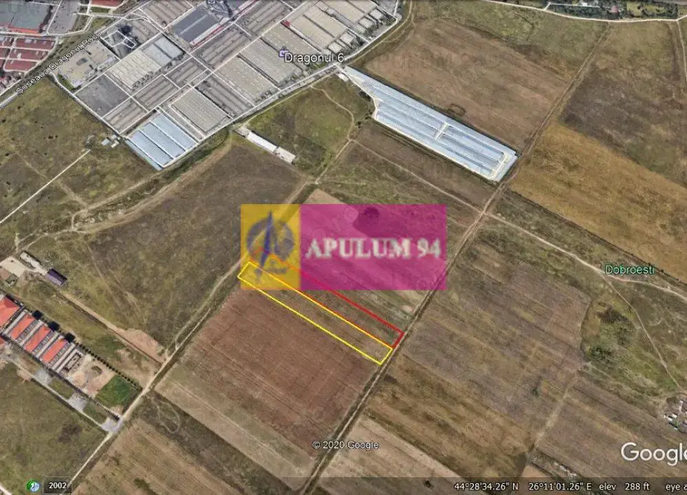 Teren 7500mp-Fundeni Dobroesti