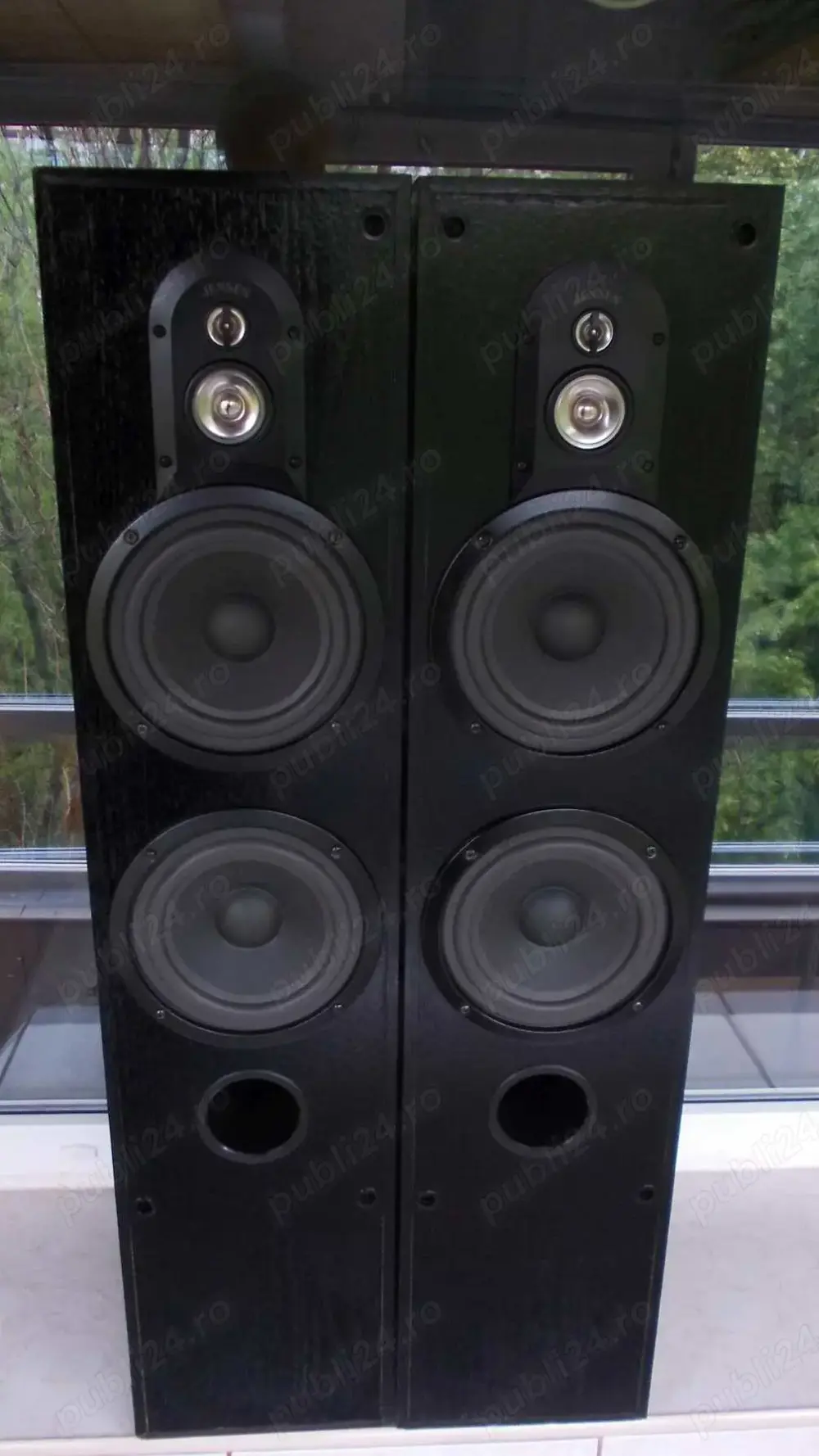 Boxe JENSEN CHALLENGER 3000(USA) Hi-Fi,3 cai,95-170w,4 ohm,de podea