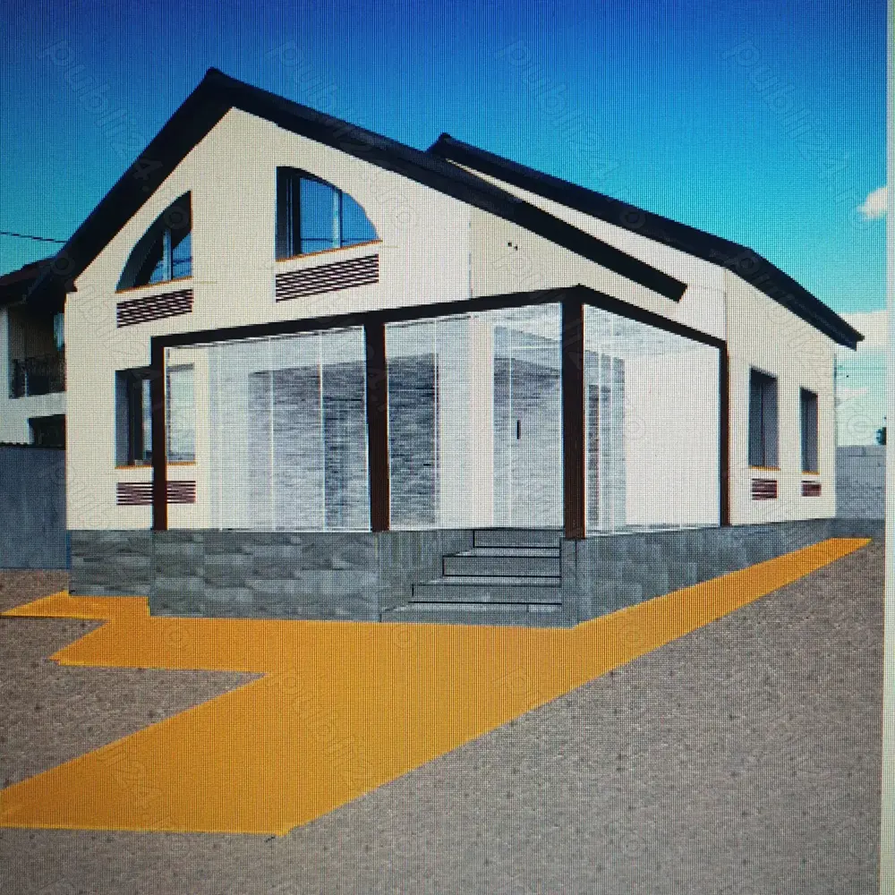 Vand casa  la gri in localitatea Poiana, jud. Constanța 